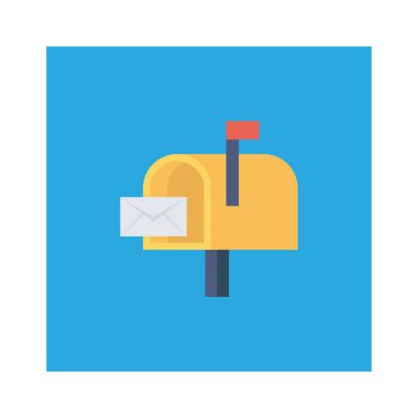 Harf & iletisi için Ev Aygıtı düz simgesi