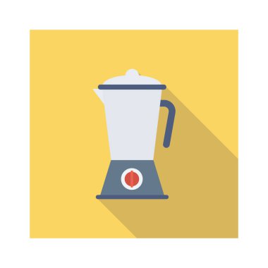 Karıştırıcı & daha beyaz için Ev Aygıtı düz simgesi