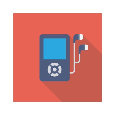 Müzik & çalar için Ev Aygıtı düz simgesi