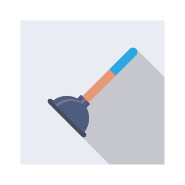 Temizleme ve toz alma için Ev Aygıtı düz simgesi