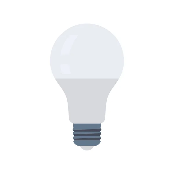 Icono Plano Del Dispositivo Doméstico Para Lámpara Luz — Vector de stock