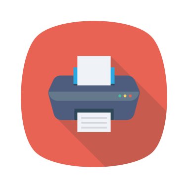 Fotokopi makinesi & deivce için Ev Aygıtı düz simgesi