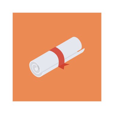 Vektör illüstrasyon düz simgesi. Ödül