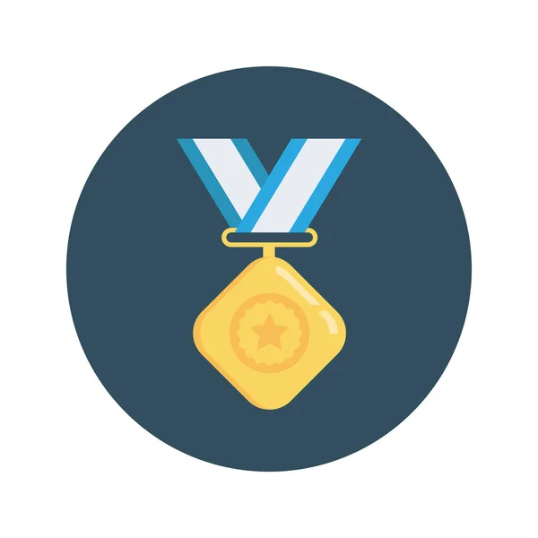 Medal Award Icon Vector Illustration — Stock Vector