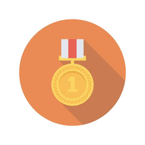 Medal Nagroda Ikona Ilustracja Wektorowa — Wektor stockowy