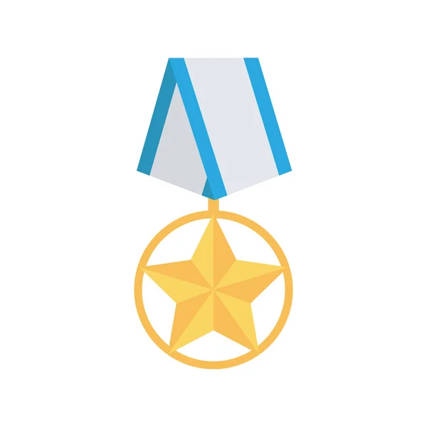 Medal Award Champion Vector Illustration — Stock Vector