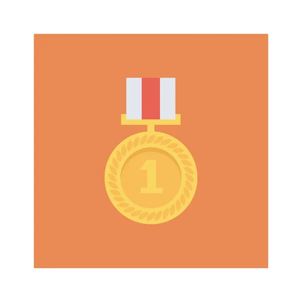 Medalla Icono Del Premio Ilustración Vectorial — Vector de stock
