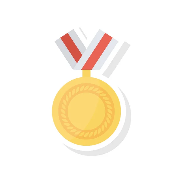 Medaile Ocenění Šampión Vektorová Ilustrace — Stockový vektor