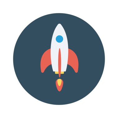 Vektör çizimi. Takım çalışması düz daire simgesi. başlat