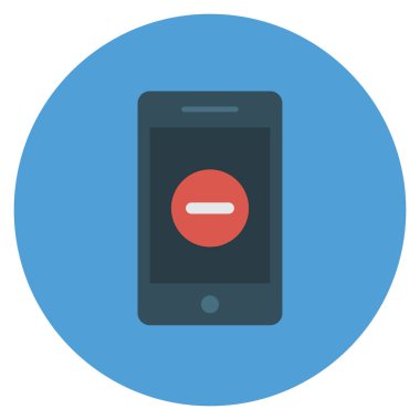 & Cep telefonu için İş Yönetimi Düz simgesi