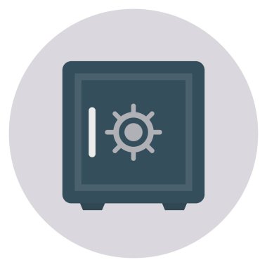 Dolap & korunması için İş Yönetimi Düz simgesi