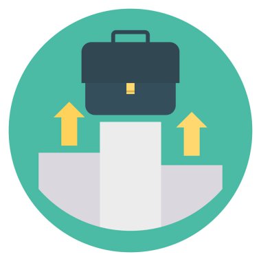 Masa & portföyü için İş Yönetimi Düz simgesi