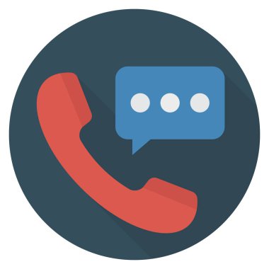 Arama merkezi & telefonu için İş Yönetimi Düz simgesi