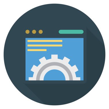 Web sayfası & ayarı için İşletme Yönetimi Düz simgesi