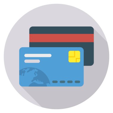 Ödeme & kartı için İşletme Yönetimi Düz simgesi