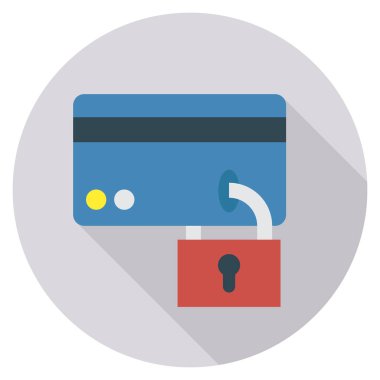 Banka & kartı için İşletme Yönetimi Düz simgesi 