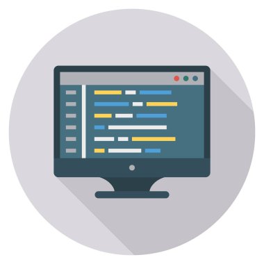 Web sayfası & İnternet için İş Yönetimi Düz simgesi 