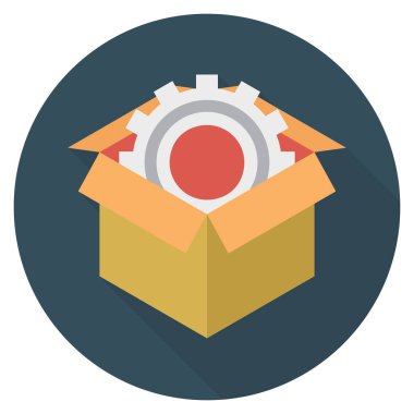 & Tercih için İş Yönetimi Düz simgesi 