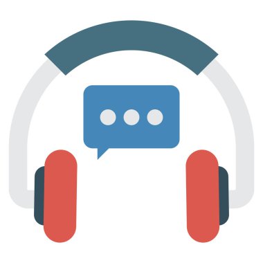 Kabarcık & haberleşme için İş Yönetimi Düz simgesi 