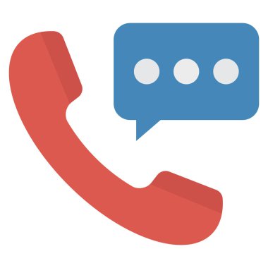 Arama merkezi & telefonu için İş Yönetimi Düz simgesi