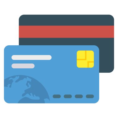 Ödeme & kartı için İşletme Yönetimi Düz simgesi