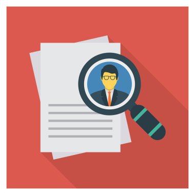Cv & işi için İş Yönetimi Düz simgesi