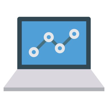 Grafiği & yükseltmek için İş Yönetimi Düz simgesi 