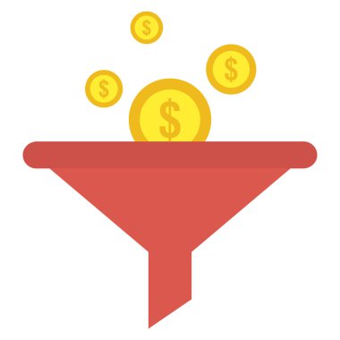 Filtre & sıralaması için İş Yönetimi Düz simgesi 