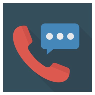 Arama merkezi & telefonu için İş Yönetimi Düz simgesi