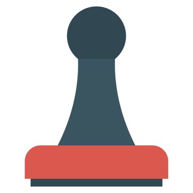 Onaylama ve çıkış için İş Yönetimi Düz simgesi