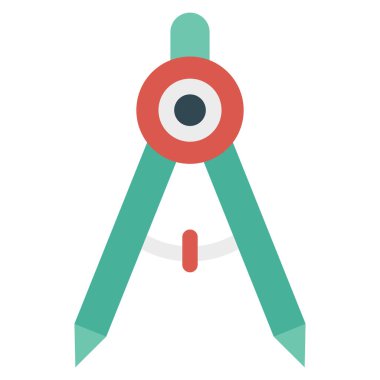 Ölçüm & geometri için İş Yönetimi Düz simgesi 