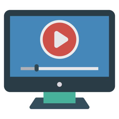 Oyuncu & ortam için İş Yönetimi Düz simgesi 