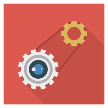 Vites & tercihi için İş Yönetimi Düz simgesi 