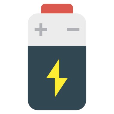 Yükleme & toplayıcı için İş Yönetimi Düz simgesi 