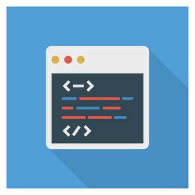 Web sayfası & tarayıcısı için İş Yönetimi Düz simgeleri 