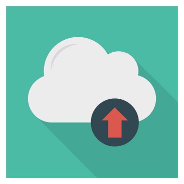 Çevrimiçi & depolama için İş Yönetimi Düz simgesi 