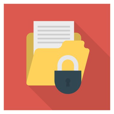 Dizin & belgesi için İş Yönetimi Düz simgesi 