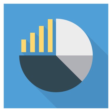 Grafiği & yükseltmek için İş Yönetimi Düz simgesi 