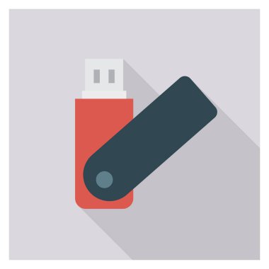 Flaş bellek için İş Yönetimi Düz simgesi