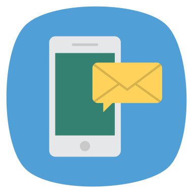 İleti & metni için İş Yönetimi Düz simgeleri