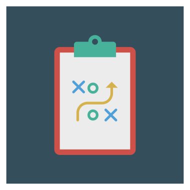 Planlama & stratejisi için İş Yönetimi Düz simgeleri 