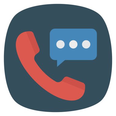 Arama merkezi & telefonu için İş Yönetimi Düz simgesi