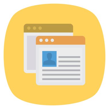 iş ve yönetim dairesi simgesi. 