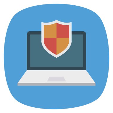 İş ve yönetim dairesi ikonu. güvenlik