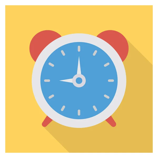 Business Management Flat Icon Voor Deadline Herinnering — Stockvector