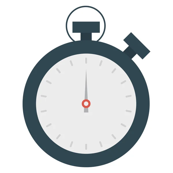Gestion Entreprise Icône Plate Pour Minuterie Horloge — Image vectorielle