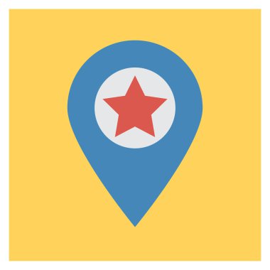 GPS & yönü için İşletme Yönetimi Düz simgesi 