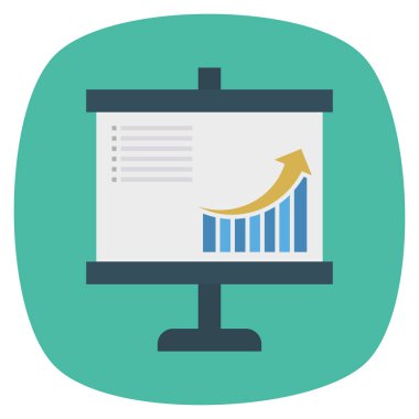 İş Yönetimi Düzlüğü simgesi. çizelge