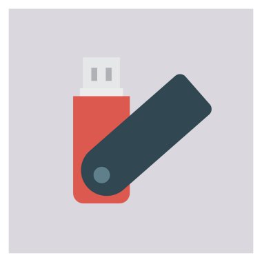 Flaş bellek için İş Yönetimi Düz simgesi