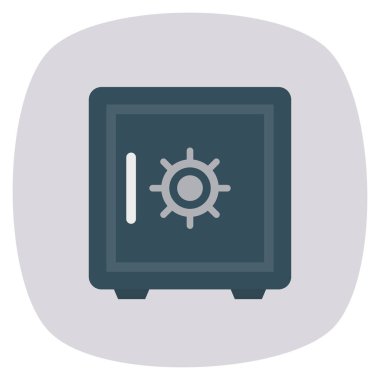 İş ve yönetim dairesi ikonu. Güvenli bir yer 